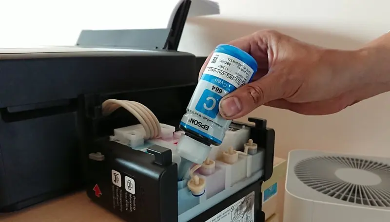 Đổ Mực Máy In Epson