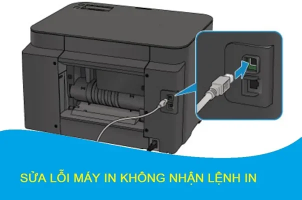 Máy In Không Nhận Lệnh In