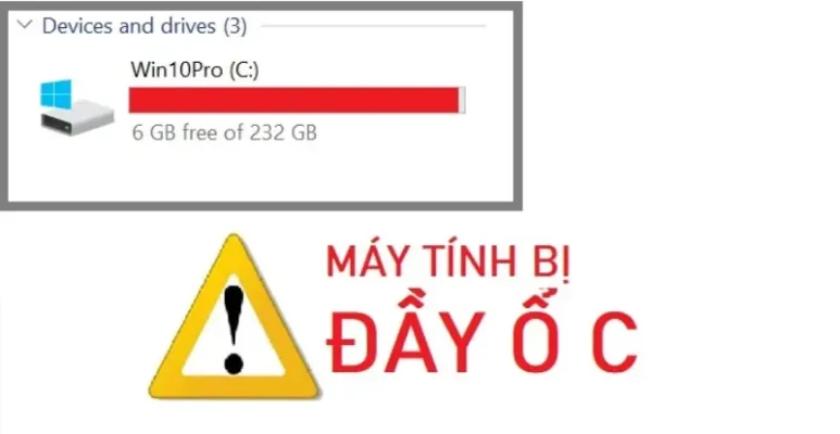 Máy Tính Bị Đầy Ổ C