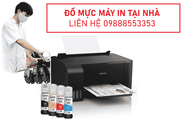 Đổ Mực Máy In Tại Nhà