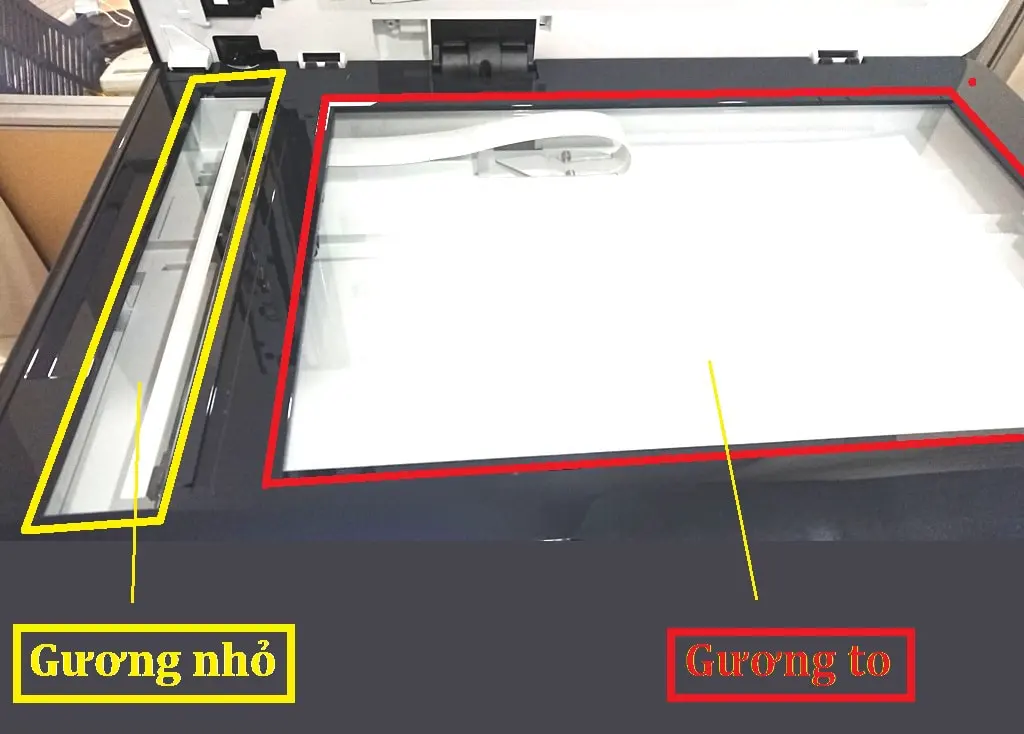 Vết Kẻ Đen Khi Photo