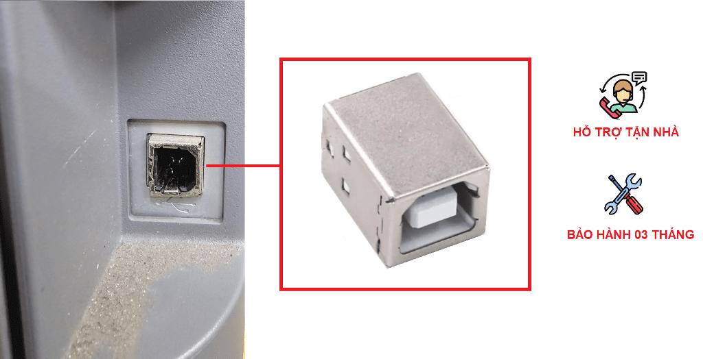 Thay Cổng Usb Máy In