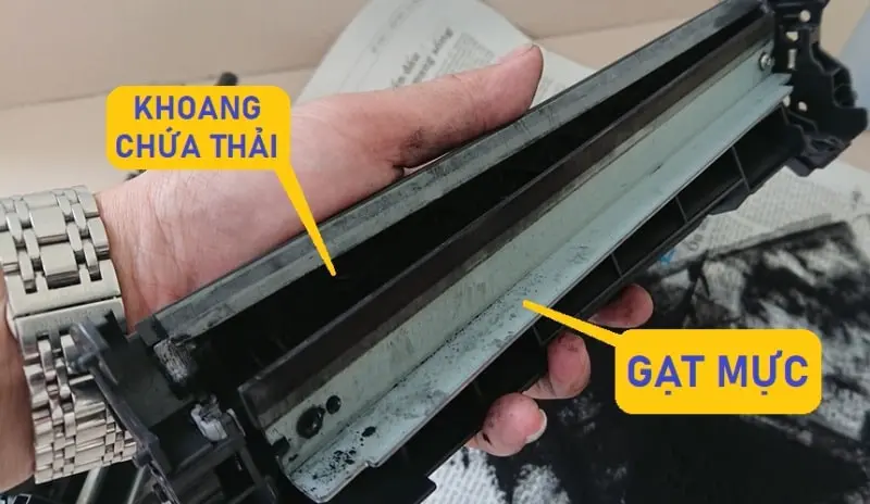 Trống Máy In Bám Mực