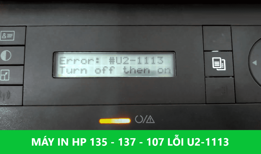 Loi U2 1113 Lỗi U2-1113