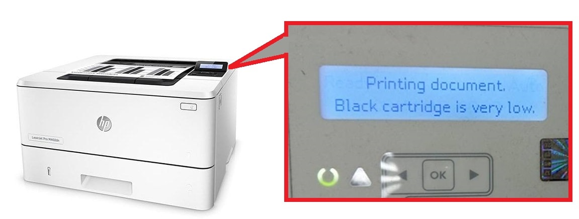 Hp Laserjet Pro M402 Loi Toner Low Hp Laserjet Pro M402 Lỗi Toner Low
