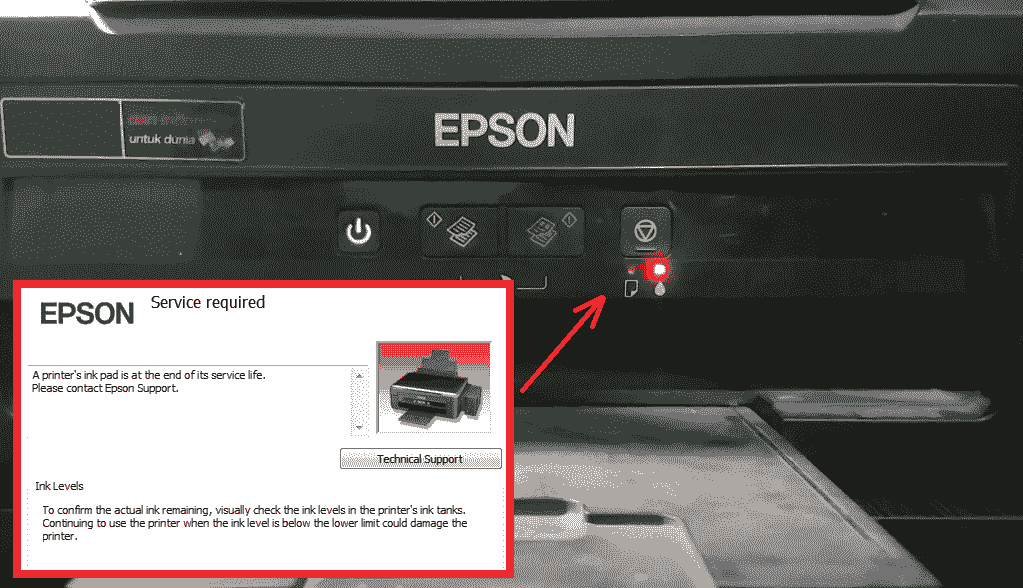 Reset Epson L300 Reset Epson L300